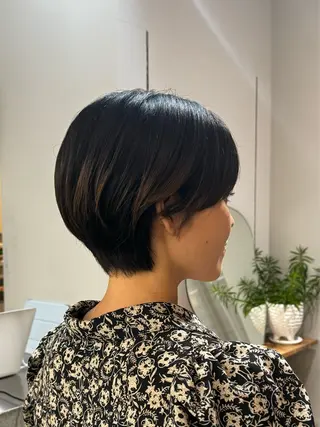 ショート 髪質改善カラー cipre 唯舞のヘアスタイル