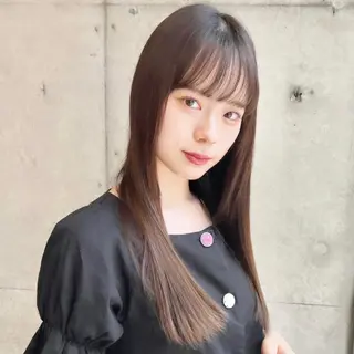 ロング カラー ✨縮毛矯正/髪質改善 錦糸町/松坂拓馬のヘアスタイル