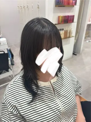 セミロング 田中澪🩵ྀི /HUG横浜のヘアスタイル