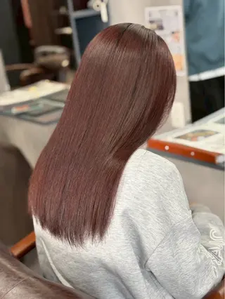 セミロング 水谷 春音のヘアスタイル