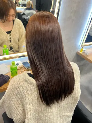 カラー 札幌ブリーチなし 👑ヒリュウのヘアスタイル