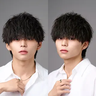 メンズ 韓国トレンドパーマ 🇰🇷渋谷メンズのヘアスタイル