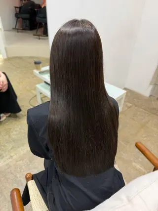ロング カラー 𝘚𝘶𝘻𝘶 𓂃𓈒𓏸のヘアスタイル