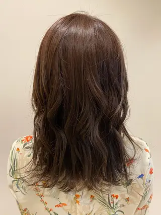 ミディアム 艶髪🌿美髪 大塚礼乃【西荻窪】のヘアスタイル