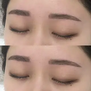 アイブロウ saki 束感まつ毛/ 大阪のマツエク・マツパデザイン