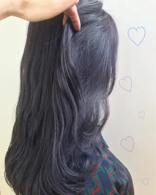 セミロング カラー 新宿駅近♡個室 ♡関口三都季🌜のヘアスタイル