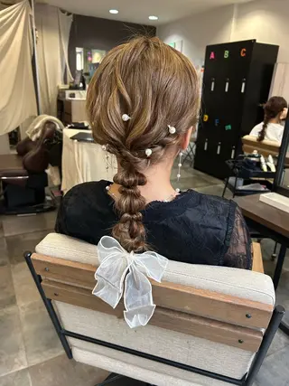 ロング 吉村 夏椰のヘアスタイル