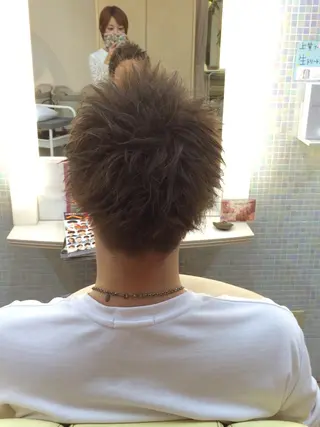 ショート カラー メンズ 高橋 聖羅のヘアスタイル
