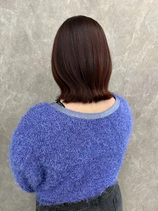 ミディアム Ayu Igetaのヘアスタイル