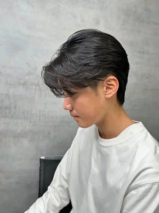 パーマ メンズ 静岡 / 毛流れ特化 /下居真大のヘアスタイル