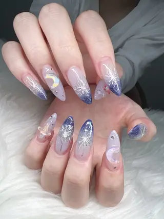 ネイル Lee Nails チップ長さだし専門店のネイルデザイン