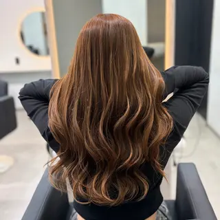 カラー MOMOKA / Lapis今泉店のヘアスタイル