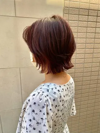 ショート 武田 悠生乃のヘアスタイル