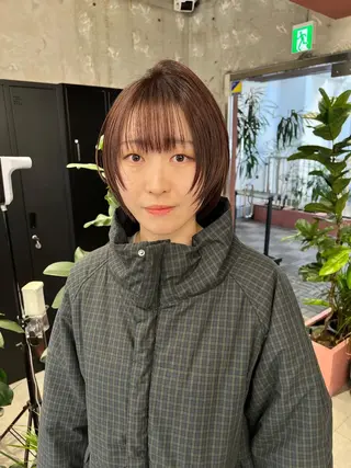 ショート KYARA HALF 【アカデミー】のヘアスタイル