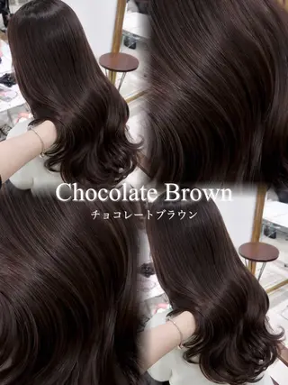 ロング カラー 髪質改善艶カラー🩶 Nanako ⟡.·のヘアスタイル
