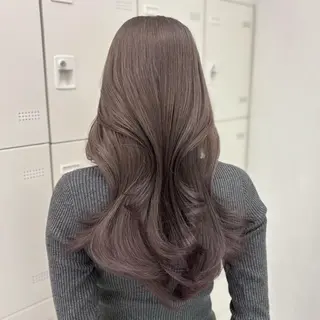 カラー トレンドスタイル🪞 ベージュブラウン🤎のヘアスタイル
