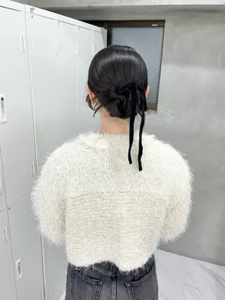 ヘアアレンジ riko/レイヤー カット/ヘアセットのヘアスタイル