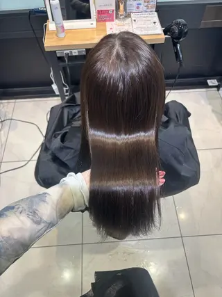 ロング カラー 透明感ダブルカラー/ レイヤー💕miyuのヘアスタイル
