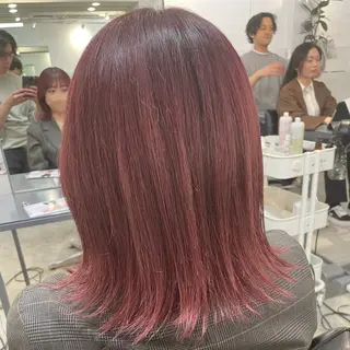 ミディアム ショート〜ボブ✂︎ 武蔵小杉 南澤佑介のヘアスタイル