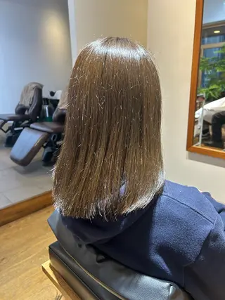 ミディアム カラー メンズカット /ボブ/ショートボブのヘアスタイル