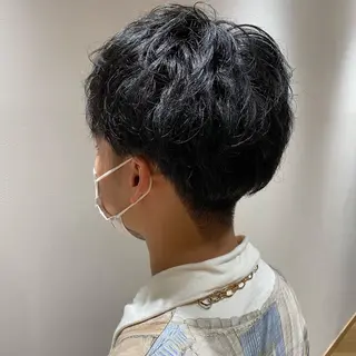ショート メンズ 丸田 幹太のヘアスタイル
