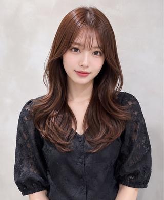 ロング カラー girly上品ヘア 🎀/ベージュikuのヘアスタイル