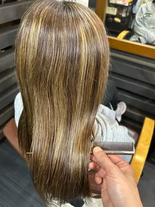 ロング 竹内 幸生のヘアスタイル