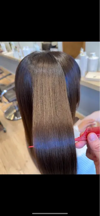 セミロング 鎌田 一徳のヘアスタイル