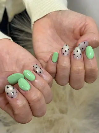 ネイル KUU🎀♥⑅ フィルイン対応サロンのネイルデザイン