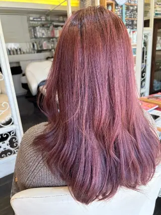 セミロング カラー ショート/似合わせ みやじまのヘアスタイル