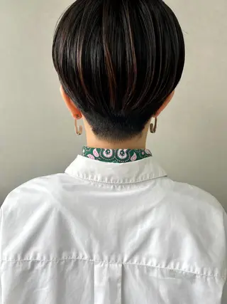 ショート -福岡博多筑紫口- 大津成美のヘアスタイル