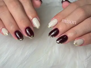 ネイル mison 安形友花のネイルデザイン