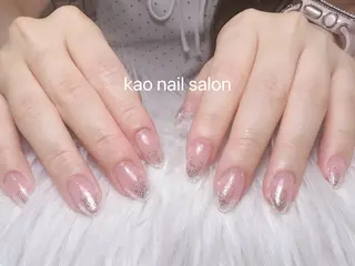 ネイル kao nail マグネット/長さだしのネイルデザイン