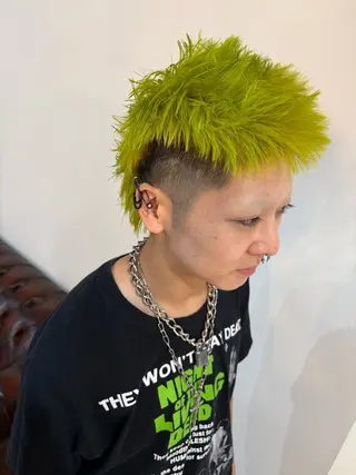 カラー メンズ 🩵DAICHI /デザイン特化🩵のヘアスタイル