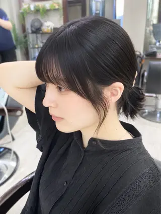 ミディアム カラー ＊横浜駅＊ 髪質改善＊金子 誠也のヘアスタイル