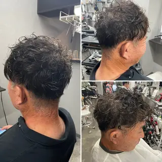 パーマ メンズ 🌹ミラクル美容師 🌹くっぽのヘアスタイル