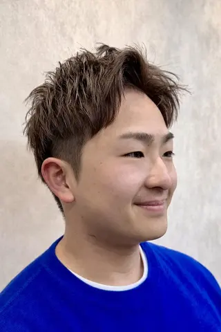 ショート メンズ インフィニィトネオ 澤田のヘアスタイル