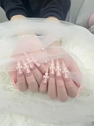 ネイル MoMoA Nail ネイル長さ出し専門店のネイルデザイン