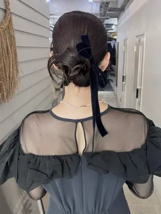 セミロング GiseL博多筑紫口 杏実のヘアスタイル
