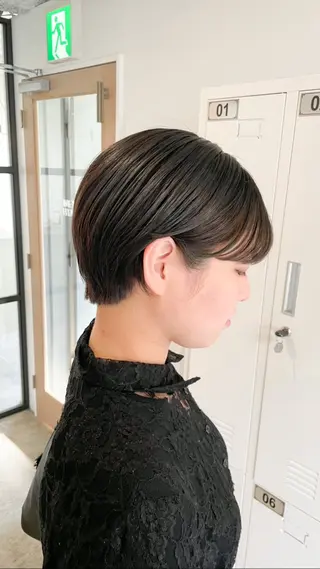 ショート カラー Takuma Suzuki中目黒のヘアスタイル