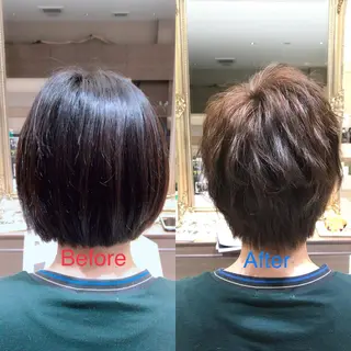 ショート KOOKI スティードトーキョーのヘアスタイル