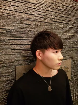 ショート メンズ 中原 滉太のヘアスタイル