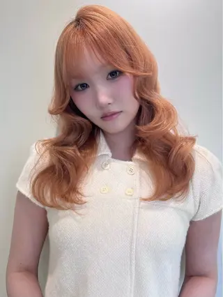 ミディアム ツヤ髪🫧 新宿エリア✨ゆめのヘアスタイル