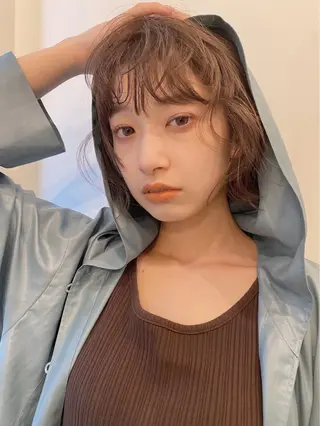 セミロング ニュアンスカラー🫧 加納のヘアスタイル