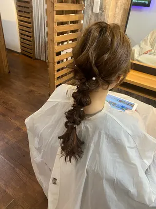 ロング ヘアアレンジ Luzir⭐︎ GEN⭐︎のヘアスタイル