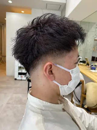 ショート カラー メンズ 似合う髪型見つけます AYAKAのヘアスタイル
