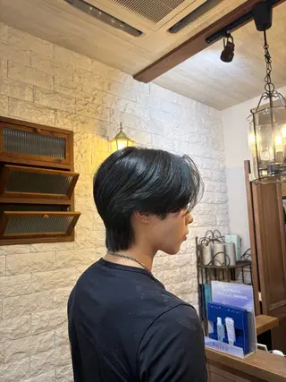 メンズ カット/ハイトーン まなみ🤍のヘアスタイル