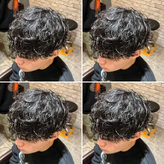 パーマ メンズ メンズパーマ特化 店長望月謙二郎のヘアスタイル