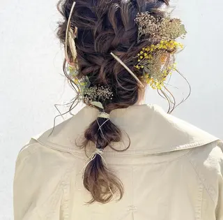 ロング カラー ヘアアレンジ ひなの .のその他イメージ