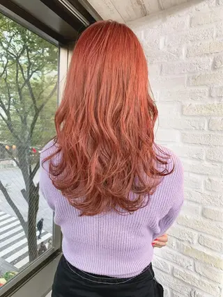 ロング カラー ヘアアレンジ 👑最高級エクステ 👑新宿/タイセイのヘアスタイル